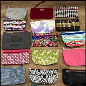Lot of makeup bags